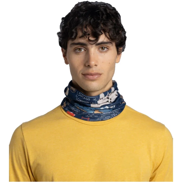 Пов'язка Buff Coolnet UV+ Licenses Camino camino norte navy Uni (100089622) - изображение 3