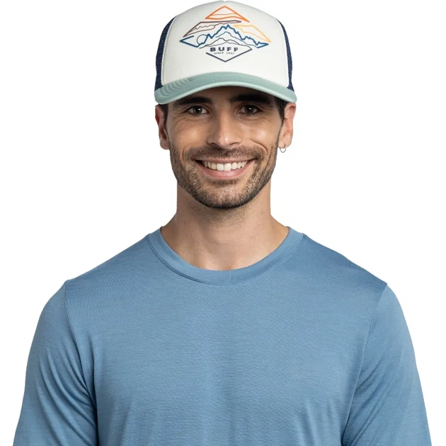 Кепка Buff Trucker Cap luster flint L/XL (100094271) - изображение 4