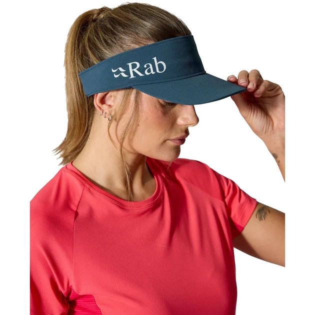 Козирок Rab Talus Visor tempest blue Uni (100094461) - Фото 2 Козирок Rab Talus Visor tempest blue Uni (100094461) - зображення 2