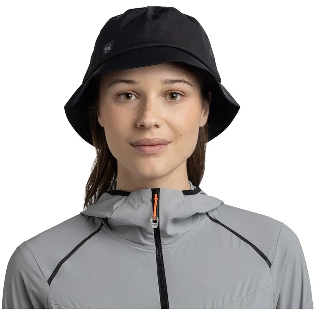 Кепка Buff Rain Bucket Cap Solid black S/M (100088284) - изображение 4
