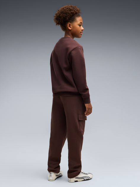 Подростковый спортивный костюм (свитшот + штаны) для мальчика Puma Essentials Elevated 69521833 158-164 см Chocolate Fondue (4070033473351) - Фото 2 Подростковый спортивный костюм (свитшот + штаны) для мальчика Puma Essentials Elevated 69521833 158-164 см Chocolate Fondue (4070033473351) - изображение 2
