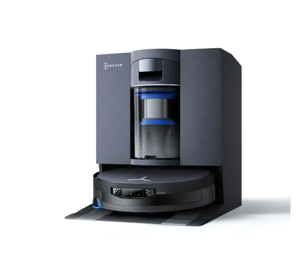 Робот-пилосос Ecovacs Deebot X12 Omni Функція миття Підстанція очищення Створення карти приміщення 61дБ Функції ШІ Чорний - Фото 1 Робот-пилосос Ecovacs Deebot X12 Omni Функція миття Підстанція очищення Створення карти приміщення 61дБ Функції ШІ Чорний - изображение 1