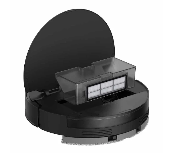 Робот-пилосос з вологим прибиранням Dreame Bot D20 Black (RLD35GA-bl) - изображение 2