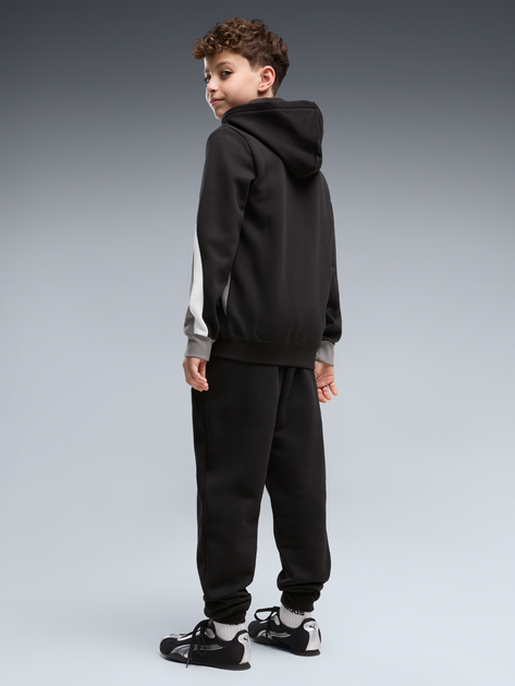 Детский спортивный костюм (толстовка + штаны) для мальчика Puma Essentials Block 69521901 134-140 см Black (4070033442388) - изображение 2