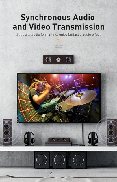 Свитч, переключатель двунаправленный Baseus CAHUB-BC0G, HDMI 2.1, 4K, 144Hz, HDR, 1to2, 2to1, для PS5, 4, 3, TV Box, Xbox, PC, Grey-Black - изображение 17