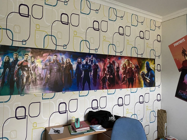 Постер Мстители: Война Бесконечности, Avengers: Infinity War, все персонажи, A1 60×278 см (id1971) - изображение 4