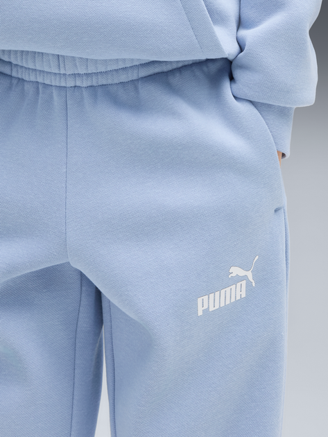 Детский теплый спортивный костюм (худи + штаны) Puma Essentials No.1 Logo 68523838 98-104 см Chambray Blue (4070033452530) - Фото 4 Детский теплый спортивный костюм (худи + штаны) Puma Essentials No.1 Logo 68523838 98-104 см Chambray Blue (4070033452530) - изображение 4