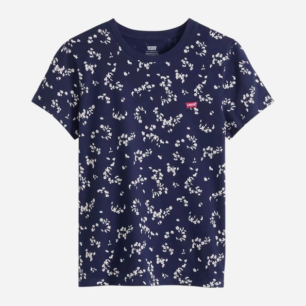 Футболка хлопковая женская Levi`s 892080807 XS Синяя (1159865491) - изображение 5