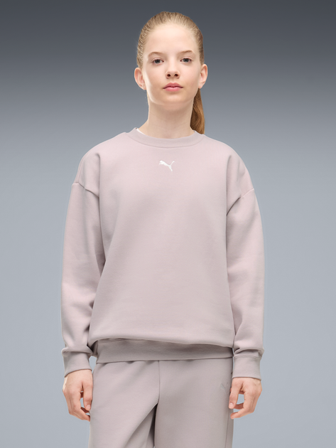 Подростковый теплый спортивный костюм (свитшот + штаны) для девочки Puma 68972749 170-176 см Misty Pink (4070033440414) - Фото 3 Подростковый теплый спортивный костюм (свитшот + штаны) для девочки Puma 68972749 170-176 см Misty Pink (4070033440414) - изображение 3