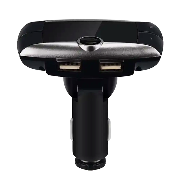 FM модулятор Bluetooth с двумя USB и AUX для автомобиля компактный LS-625 - изображение 4