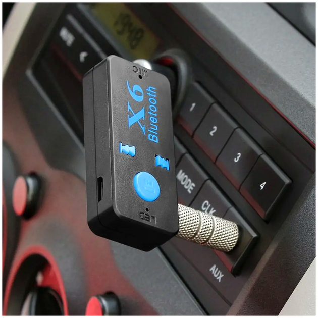 Bluetooth приемник с поддержкой TF карт для автомобиля до 8 часов работы универсальный LS-694 - Фото 2 Bluetooth приемник с поддержкой TF карт для автомобиля до 8 часов работы универсальный LS-694 - изображение 2