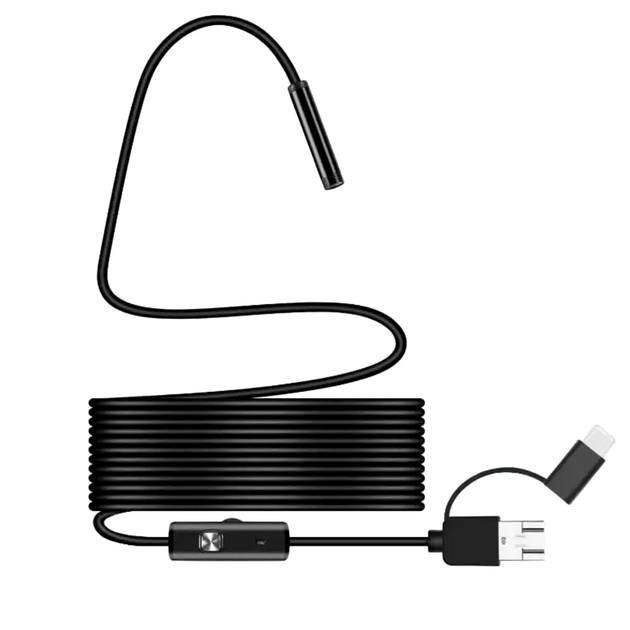 Эндоскоп мини камера 3 5м USB водонепроницаемая для смартфона LS-499 - изображение 3