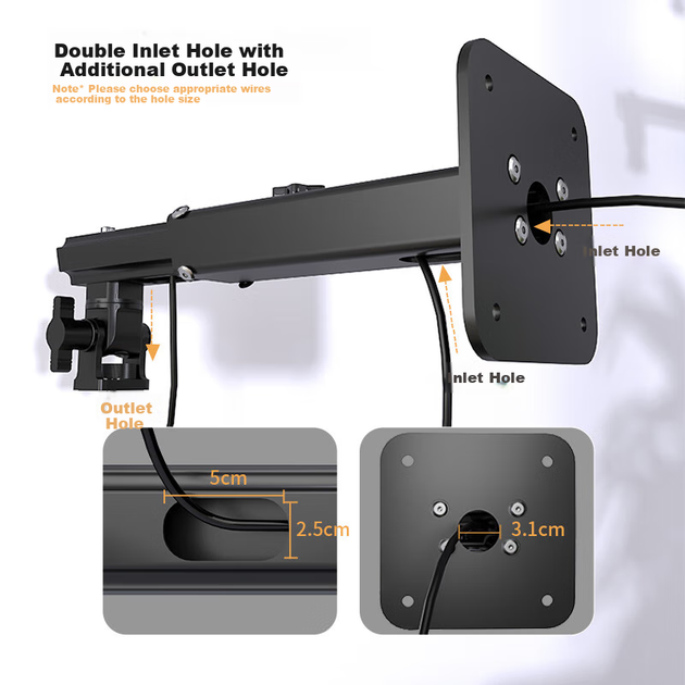 Кронштейн для проектора CINE Heavy-Duty, настенный, для XGIMI/Dangbei/Jmgo - изображение 6