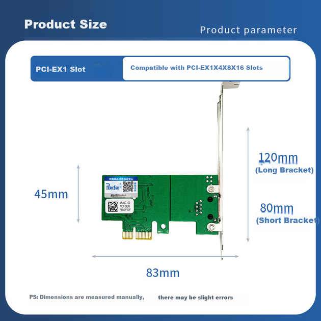 Сетевая карта PERCKO Gigabit Ethernet PCI-E X1 на базе чипа Intel I210, однопортовая, для настольных компьютеров, проводная, серверная, четырехпортовая I210T4, Linux. - Фото 5 Сетевая карта PERCKO Gigabit Ethernet PCI-E X1 на базе чипа Intel I210, однопортовая, для настольных компьютеров, проводная, серверная, четырехпортовая I210T4, Linux. - изображение 5