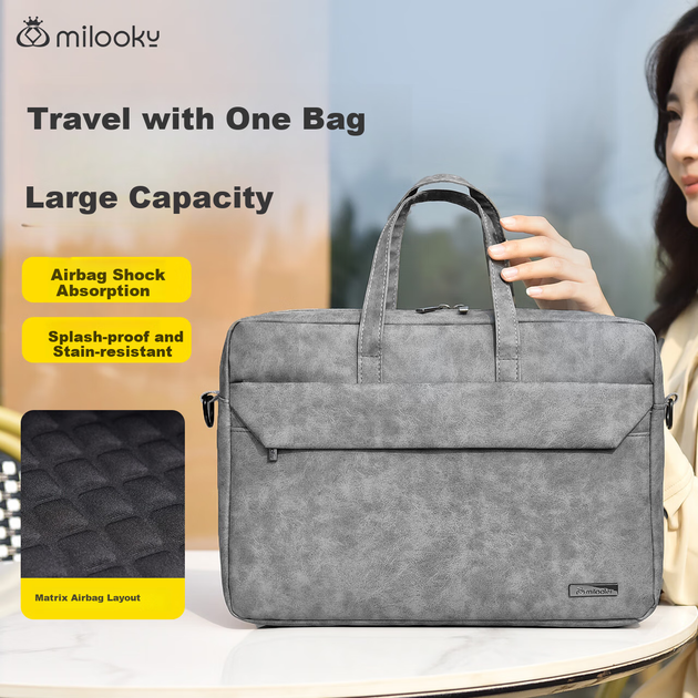 Рюкзак Milooky для игрового ноутбука 17/17.3", вместительный - Фото 2 Рюкзак Milooky для игрового ноутбука 17/17.3", вместительный - изображение 2