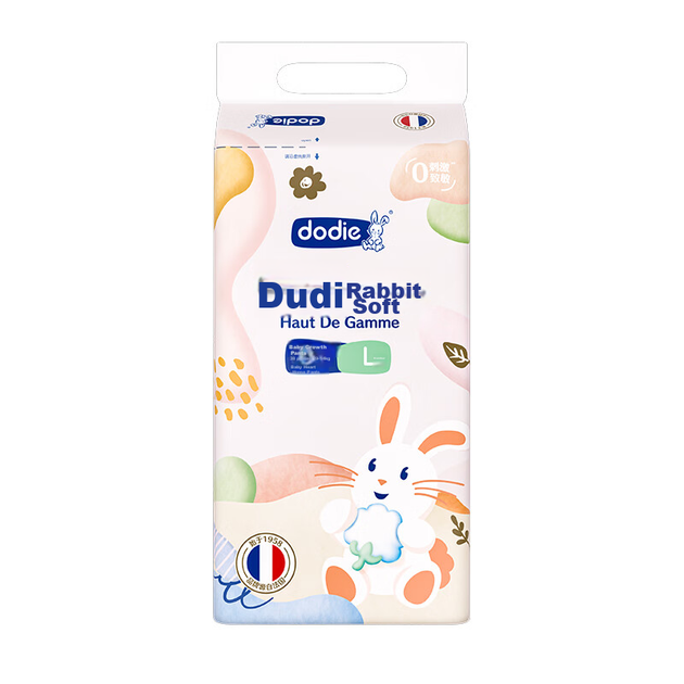 Підгузки-трусики DODIE Rabbit Soft L (9-14 кг), 38 шт - Фото 1 Підгузки-трусики DODIE Rabbit Soft L (9-14 кг), 38 шт - зображення 1