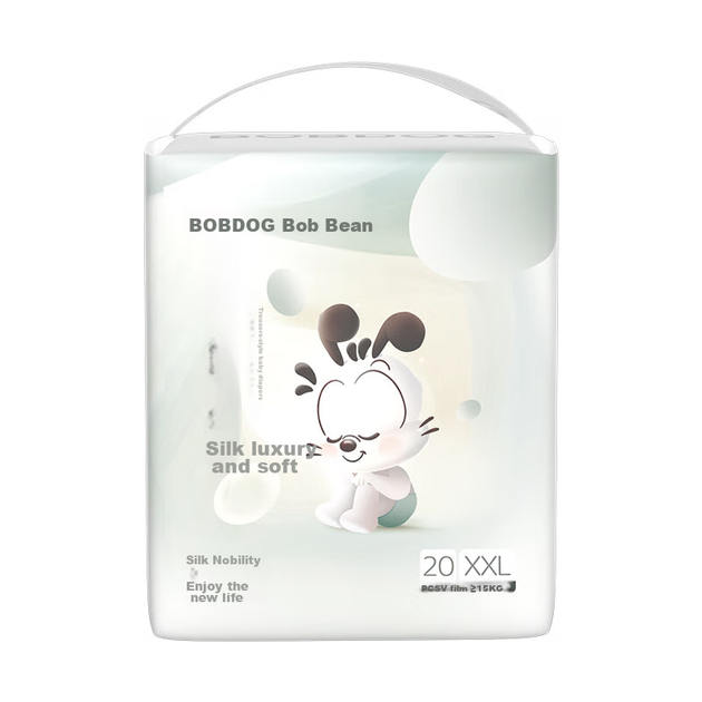 Підгузки-трусики BOBDOG Premium Silk Soft XXL (14-17 кг), 40 шт - Фото 1 Підгузки-трусики BOBDOG Premium Silk Soft XXL (14-17 кг), 40 шт - зображення 1