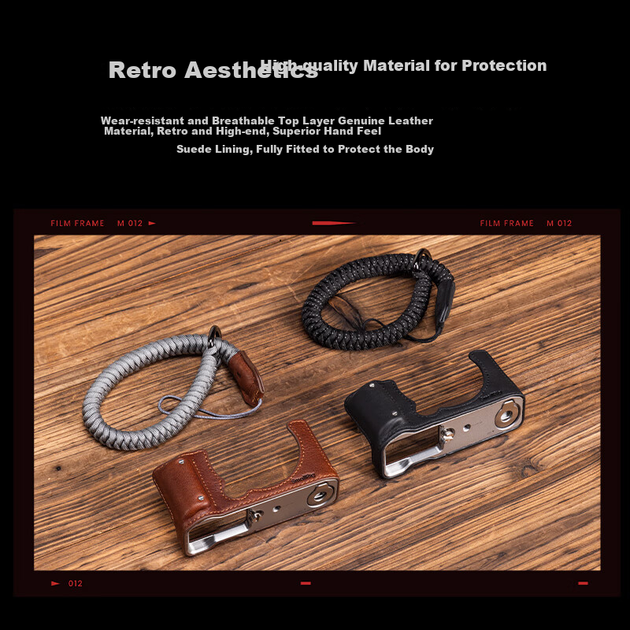 Комплектация SmallRig 4880: L-образная рукоятка для камеры Fuji X-M5, упор для большого пальца XM5, крышка «горячего башмака», кожаный чехол для камеры, подставка, клетка для фотоаппарата Time Machine с полным покрытием, аксессуары для фотосъемки. - Фото 5 Комплектация SmallRig 4880: L-образная рукоятка для камеры Fuji X-M5, упор для большого пальца XM5, крышка «горячего башмака», кожаный чехол для камеры, подставка, клетка для фотоаппарата Time Machine с полным покрытием, аксессуары для фотосъемки. - зображення 5