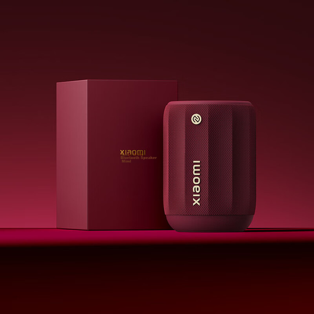 Портативная колонка Xiaomi Mini Retro с NFC RGB Red - изображение 6