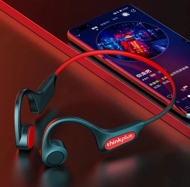 Наушники беспроводные с костной проводимостью звука Lenovo Thinkplus X3 Pro, наушники для бега, встроенный микрофон, открытое ухо, Bluetooth + Подарок Кабель быстрой зарядки - Фото 5 Наушники беспроводные с костной проводимостью звука Lenovo Thinkplus X3 Pro, наушники для бега, встроенный микрофон, открытое ухо, Bluetooth + Подарок Кабель быстрой зарядки - изображение 5