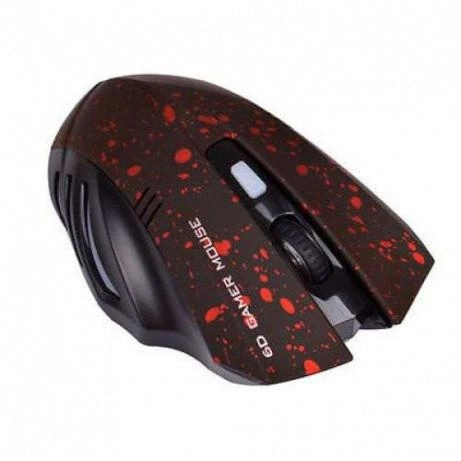 Беспроводная игровая мышь мышка Gamer, красная - изображение 1