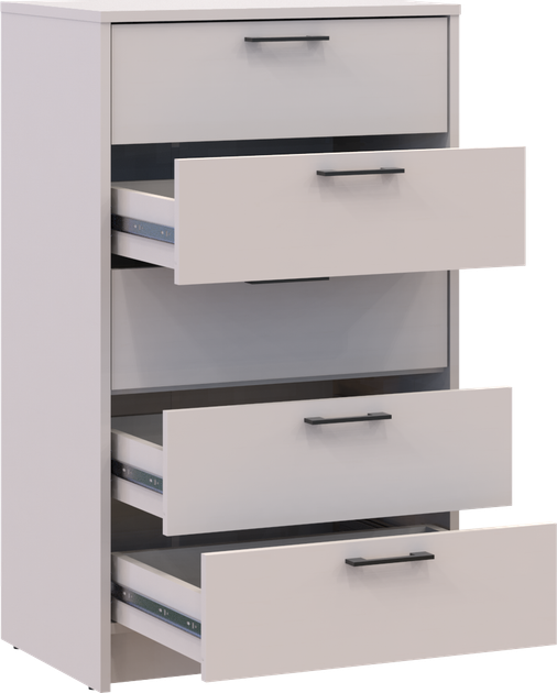 Комод Doros Ронди 5 ящиков 60х40х100 см Кашемир (41516305) - изображение 4