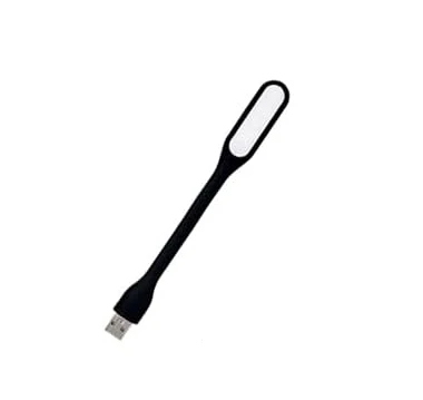 USB LED лампа гибкая для ноутбука и клавиатуры 5V черная (1999/1) - изображение 4