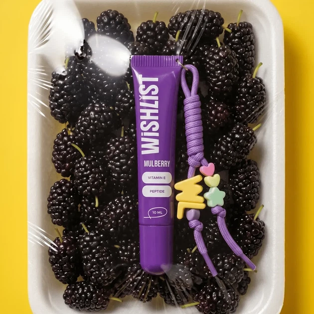 Бальзам-блиск для губ Mulberry WiSHLiST, 10 мл + брелок-шнурок - изображение 5