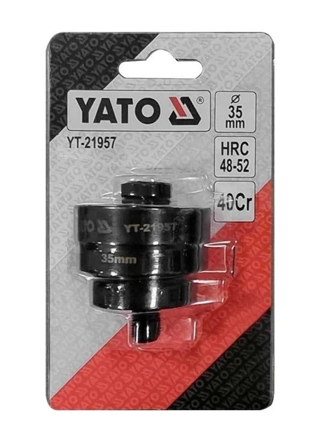 Комплект резак отверстий под краны 35 мм YATO 2 резца YT-21957 - Фото 5 Комплект резак отверстий под краны 35 мм YATO 2 резца YT-21957 - изображение 5