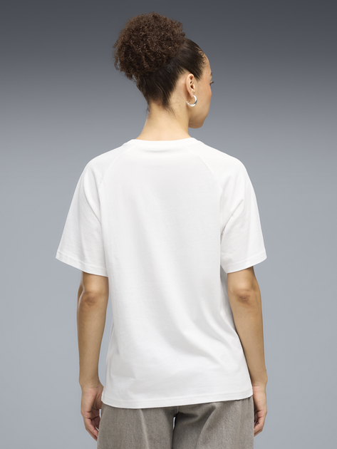 Футболка бавовняна жіноча Puma Essentials Graphics 69405202 XS White (4070033336403) - Фото 2 Футболка бавовняна жіноча Puma Essentials Graphics 69405202 XS White (4070033336403) - зображення 2