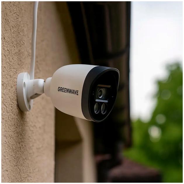 Уличная поворотная WIFI камера видеонаблюдения 4MP с микрофоном ИК-подсветка белая LS-2171 - Фото 2 Уличная поворотная WIFI камера видеонаблюдения 4MP с микрофоном ИК-подсветка белая LS-2171 - изображение 2