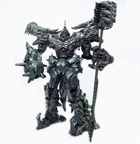 Трансформер Гримлок Taiba HMK04 HNK-04 LS05 38 см динозавр T-Rex металлический робот Grimlock Transformers - Фото 1 Трансформер Гримлок Taiba HMK04 HNK-04 LS05 38 см динозавр T-Rex металлический робот Grimlock Transformers - изображение 1