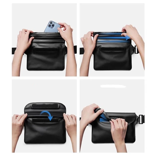 Водонепроницаемый чехол Spigen A620 Universal Waterproof Black (AMP04532) - Фото 3 Водонепроницаемый чехол Spigen A620 Universal Waterproof Black (AMP04532) - изображение 3