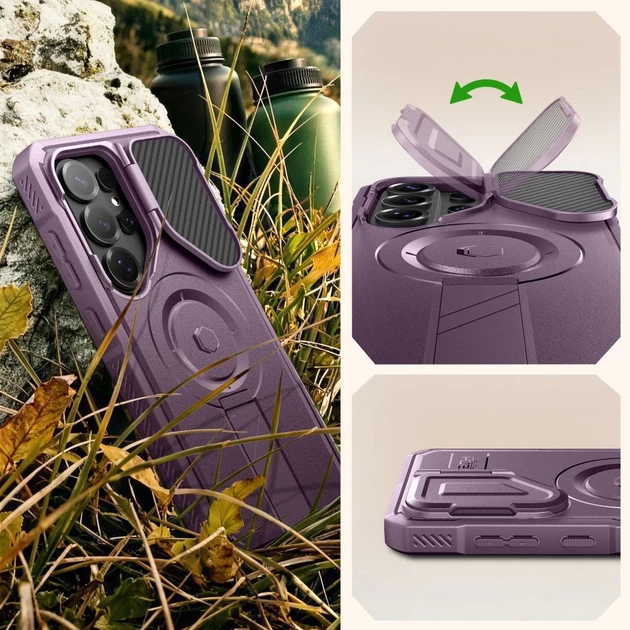 Чехол Tech-Protect Kevlar MagSafe для Samsung Galaxy S26 Ultra Violet with MagSafe (5906302340057) - Фото 5 Чехол Tech-Protect Kevlar MagSafe для Samsung Galaxy S26 Ultra Violet with MagSafe (5906302340057) - изображение 5