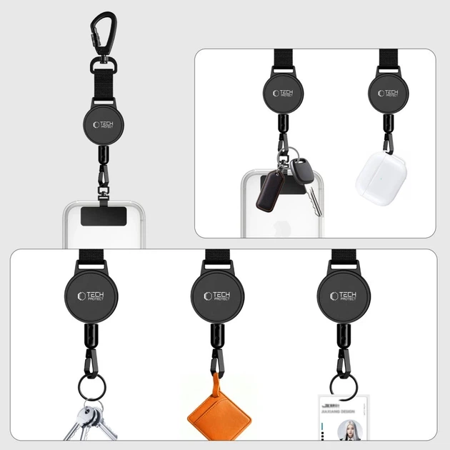 Держатель Tech-Protect Urbanloop Anti-Theft Black (5906302323418) - Фото 3 Держатель Tech-Protect Urbanloop Anti-Theft Black (5906302323418) - изображение 3