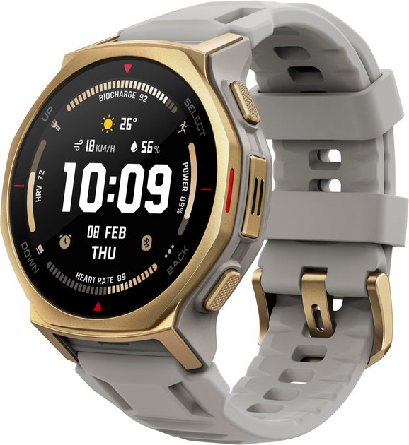 Смарт-часы Amazfit T-Rex 3 Pro Gold-Grey (W2548GL2N) - Фото 1 Смарт-часы Amazfit T-Rex 3 Pro Gold-Grey (W2548GL2N) - изображение 1
