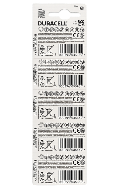 Батарейки Duracell CR2032 DL2032 +70% Extra Life 3V 5 шт - изображение 2