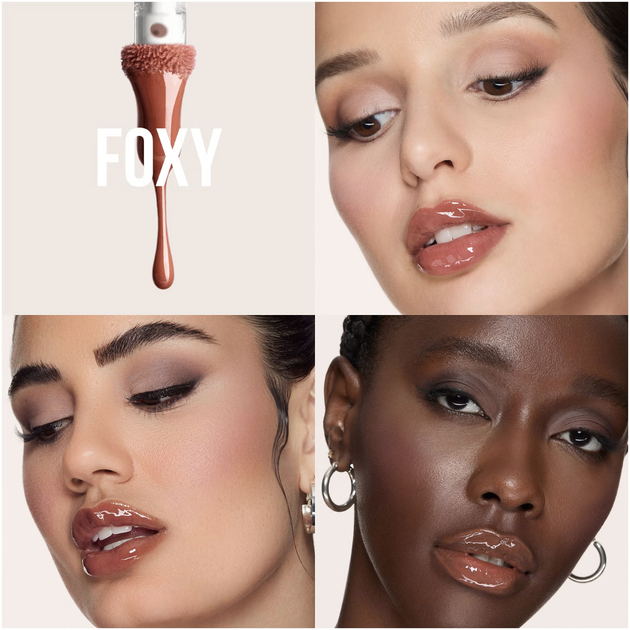 Блеск-филлер Huda Beauty Faux Filler Extra Shine Lip Gloss Foxy 3.9 мл - Фото 7 Блеск-филлер Huda Beauty Faux Filler Extra Shine Lip Gloss Foxy 3.9 мл - изображение 7