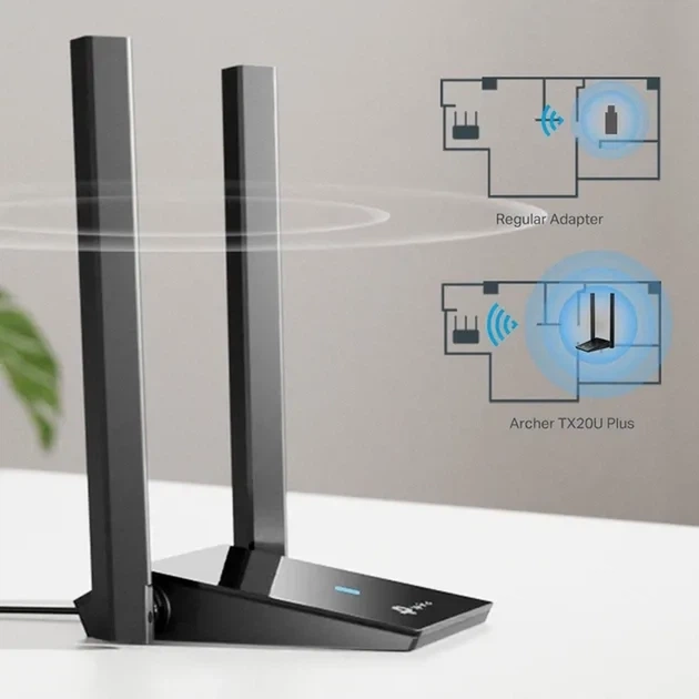 WiFi-адаптер TP-LINK Archer TX20U Plus - Фото 5 WiFi-адаптер TP-LINK Archer TX20U Plus - изображение 5