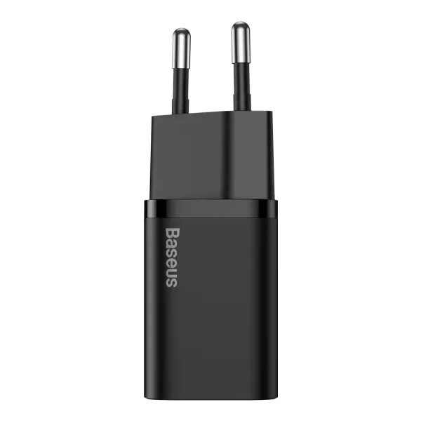 Зарядний пристрій для мобільних пристроїв Baseus Super Si Quick Charger 1C 25 Вт Чорний (CCSP020101) - Фото 6 Зарядний пристрій для мобільних пристроїв Baseus Super Si Quick Charger 1C 25 Вт Чорний (CCSP020101) - зображення 6
