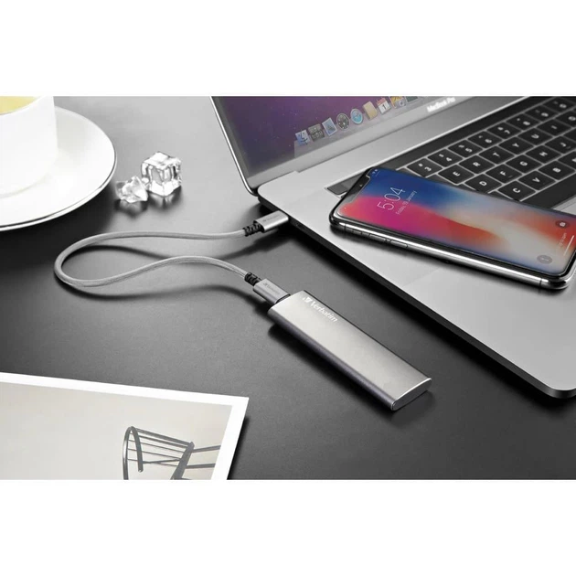 Накопитель SSD Verbatim 120GB Vx500 External USB-A 10Gbps (47441) - изображение 4