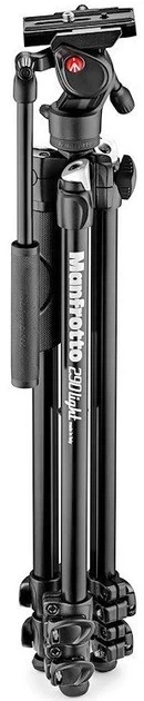 Професійний легкий алюмінієвий штатив Manfrotto 290 Light Fluid Video Kit (MK290LTA3-V) - изображение 5