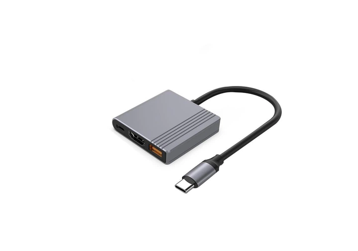 Док-станція Cablexpert USB-C 3-в-1 (A-CM-COMBO3-05) ( 26595 ) - Фото 2 Док-станція Cablexpert USB-C 3-в-1 (A-CM-COMBO3-05) ( 26595 ) - зображення 2