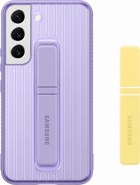 Чехол Protective Rugged Standing Cover для Samsung Galaxy S22 (S901) Lavender противоударный с подставкой - Фото 1 Чехол Protective Rugged Standing Cover для Samsung Galaxy S22 (S901) Lavender противоударный с подставкой - изображение 1