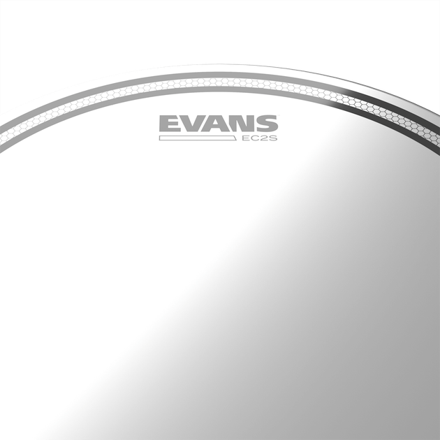Пластик для тома Evans 18" EC2S Frosted - Фото 3 Пластик для тома Evans 18" EC2S Frosted - зображення 3
