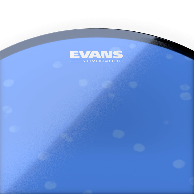Пластик для тома Evans 16" HYDRAULIC BLUE - Фото 3 Пластик для тома Evans 16" HYDRAULIC BLUE - зображення 3
