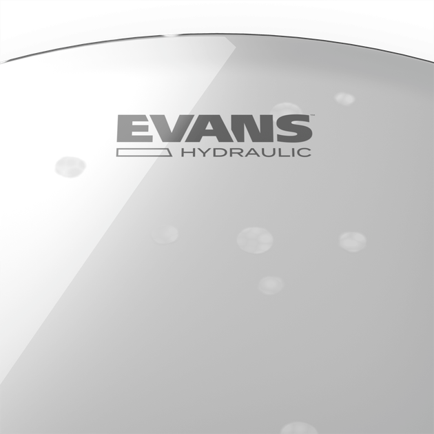 Пластик для бас-барабана Evans 22" HYDRAULIC GLASS Bass - зображення 3