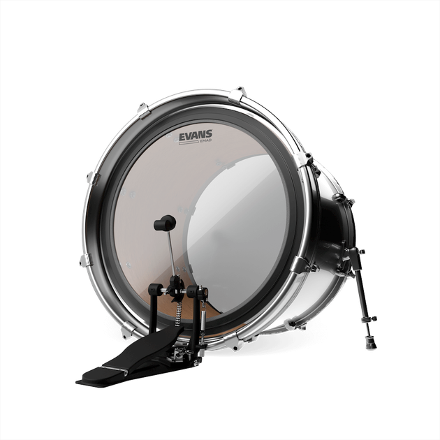 Пластик для бас-барабана Evans 22" EMAD CLEAR Bass - Фото 2 Пластик для бас-барабана Evans 22" EMAD CLEAR Bass - зображення 2