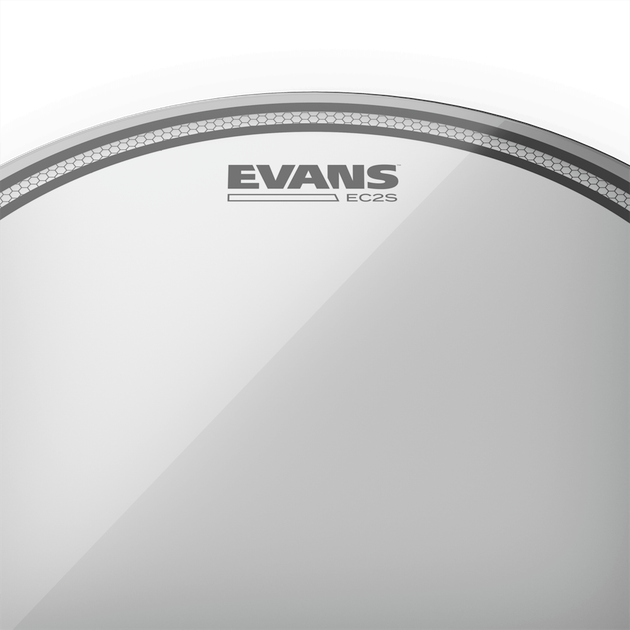 Пластик для тома Evans 14" EC2S CLEAR - Фото 3 Пластик для тома Evans 14" EC2S CLEAR - изображение 3