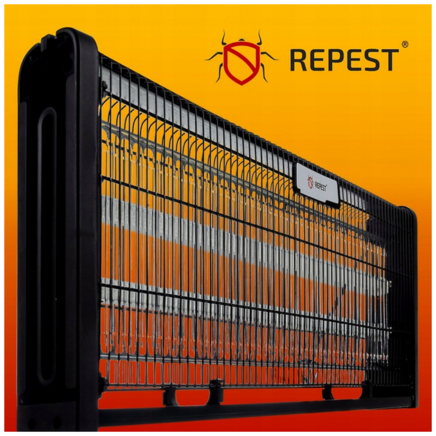 Лампа уничтожитель насекомых 40 Вт для дома 30-40 м² черный REPEST PR-209 - изображение 7